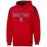 Ohio State Buckeyes NCAA Youth Pass Rush Hoody Sweatshirt by Nike (Red)