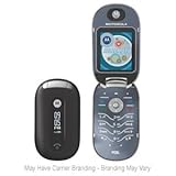 Motorola PEBL U6 - Cellular phone - GSM - folder (flip) - black
