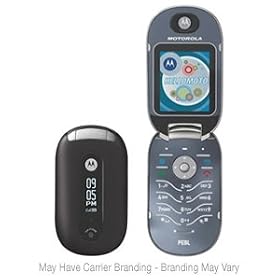 Motorola U6 PEBL Unlocked GSM Cell Phone - Black