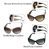 Gucci - Gucci Oversized Sunglasses 2942/S: Black/Grey Gradient