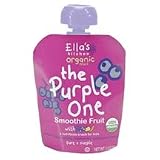Ella's Kitchen Organic Smoothie Fruits, The Purple One, 3-Ounce Pouches (Pack of 7)
