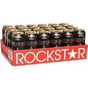 Rockstar Energy Drink-Double Strength Energy Drink 16oz, 24 Pack