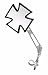 Pyramid Bicycle Maltese Iron Cross Chrome Plated Mirror