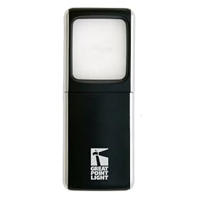 Lightwedge Lighted Pocket Magnifier, Black