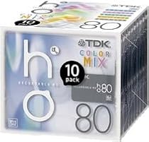TDK MD〈ほっ〉80分 カラーミックス10枚パック [MD-HO80MAX10N]