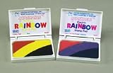 Stamp Pad Rainbow 3 in 1 Primary Colors by Center Enterprises