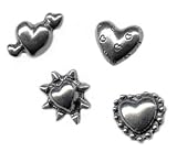 Heart Pushpins - Set of 8