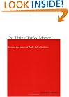 Do Think Tanks Matter?: Assessing the Impact of Public Policy Institutes