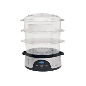 Wahl James Martin Digital Steamer, 3 Tier (Silver/Black)
