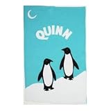 Personalized Penguin Blanket
