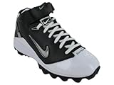IMAGE OF Nike Kids NIKE SUPERBAD SHARK BG FOOTBALL CLEATS 2.5 (BLACK/WHITE (TEAM))