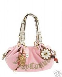 Juicy Couture Daisy Baby Fluffy Bag Tote Pink