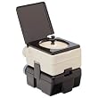 Toiletten-Kombi Toilette: (L x B x H): 35 x 43 x 38,5 cm; Toilette: braun/beige - Toilette: (L x B x H): 35 x 43 x 38,5 cm; Toilette: braun/beige