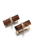 14K Gold and Tiger-eye Cufflinks