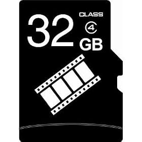 FilmPro Pro 32GB 32G Class 4 C4 microSD microSDHC SDHC Card with SD Adapter