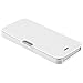 Insten Luxury Magnetic Flap Leather Skin Case Cover compatible with Apple iPhone 5 / New iPhone - Carrying Case - Retail Packaging - White