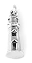Sterling Silver Lighthouse Charm by Bob Siemon