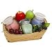 3-Piece Soy Candle Fruit Basket by Valerie
