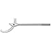 Facom FA-119.3/4 - Spanner Wrench - Hook Style, 220 to 324 mm Capacity, Chrome Finish, 650 mm OAL