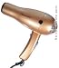 Ion ceramic far-infrared with Tourmaline. Eliminates Static Hair is protected 50% more than with a conventional hair dryer. High efficiency reduces drying time.