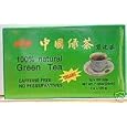 China Green Tea 100 Tea Bags (Organic, Caffeine Free) by A2AWorld Green Tea Sale