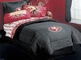 NFL San Francisco 49ers - Black Denim Bedskirt - Twin/Single Size
