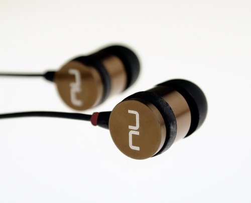 Nuforce NE-700M Audiophile-Grade Earphone with microphone (smoky bronze color)