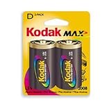 Kodak Xtralife D Alkaline (Kd-2) Twelve (2) Packs = 24 Batteries by