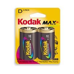 Kodak Xtralife D Alkaline (Kd-2) Twelve (2) Packs = 24 Batteries