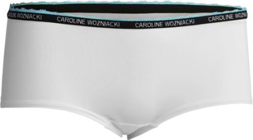 Caroline Wozniacki Women`s Microfibre Low Hipster Xsmall White