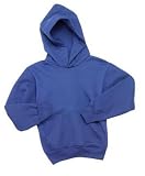 NEW Hanes Comfortblend - Youth Pullover Hooded Sweatshirt Deep Royal-XS