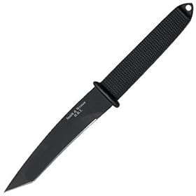 Smith and Wesson SWHRT7T HRT Tanto Boot Knife, Black by Smith & Wesson