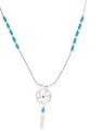Beautiful! Sterling-silver Southwest Dream Catcher Liquid silver-necklaces
