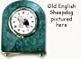 Perro de Presa Canario Marble Arch Clock, 2.5 Inches Tall