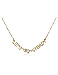 kate spade new york "Say Yes" Lets Go Steady Necklace, 16"