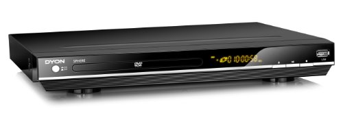 Dyon Sphere DVD-Player (HDMI, DivX-zertifiziert, Upscaler 1080p, USB 2.0) schwarz