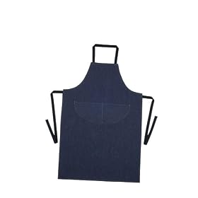 Rushbrookes Apron, Blue Denim, Adult