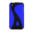 ***NEU eingetroffen*** Innovatives Schutzgeh�use/Tasche Metallic Blau/Schwarz f�r iPhone/I-Phone 3g & 3g s(peed)