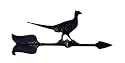 24" Pheasant Black Accent Weathervane