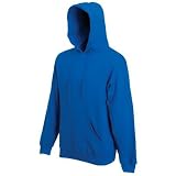 Fruit of the Loom Classic Hooded Sweat Blau,XL XL,Blauvon "Fruit of the Loom"