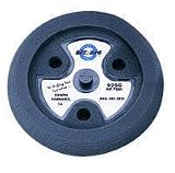 Black Finish Buff Foam Pad - 9 In w/ 1 1/2 In Pile
