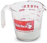 Kitchen & Housewares : Pyrex Kitchen Etc. Logo 2 Cup Measuring Cup with Kitchen Etc. Logo