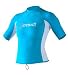 O'Neill girls short sleeve rashguard: Lycra shirt with 50+ UV protection