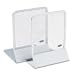 Rolodex 22334 Mesh Bookends with Solid Steel Base, 5-1/4w x 6-1/4d x 5h, Pewter