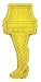 A Christmas Story Yellow Leg Lamp Plastic Cookie Cutter