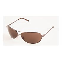 DOLCE & GABBANA DD6015 DD 6015 012/73 LIGHT BROWN AVIATOR METAL FRAME / BROWN LENSES SUNGLASSES SHADES 67MM