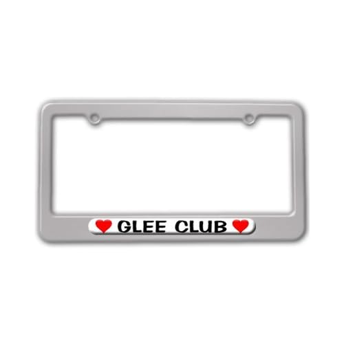 Glee License Plate