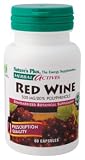 Nature's Plus - Red Wine Ha, 500 mg, 60 capsules