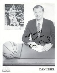 Issel, Dan Autographed/Hand Signed 8x10 Photo B&W (Page)