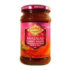 Madras Curry Paste - 3 Packages of 10 oz by Patak